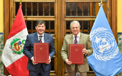 Perú y ONU suscriben nuevo Marco de Cooperación por US$ 180 millones